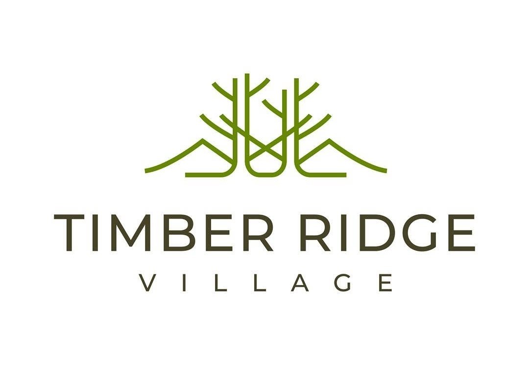 A logo for Timber Ridge Village is displayed.
